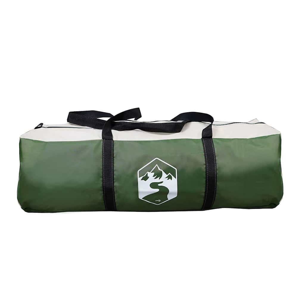 Tenda tunnel con tetto Verde 500 x 348 x 200 cm taffetà