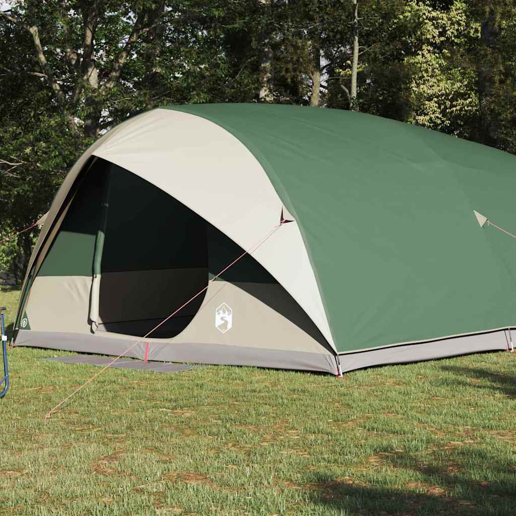 Tenda tunnel con tetto Verde 500 x 348 x 200 cm taffetà