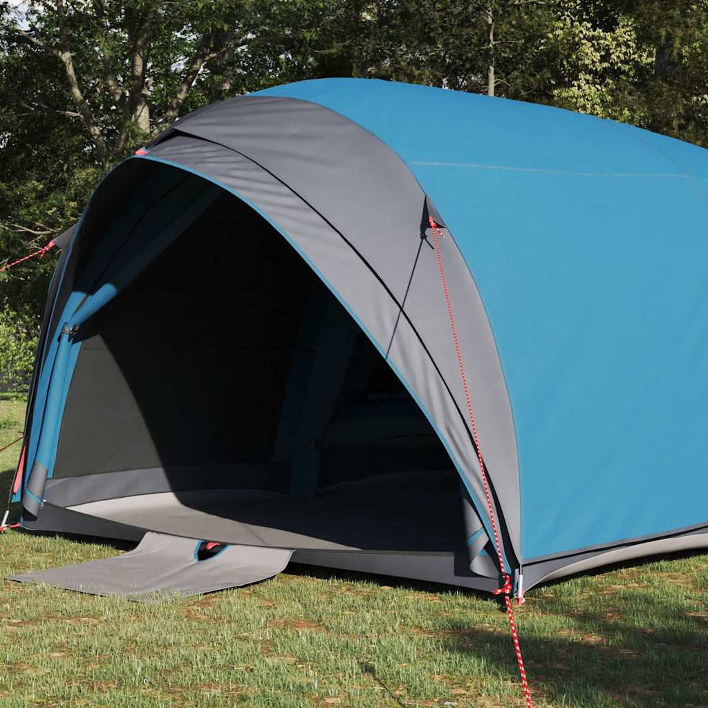 Tenda tunnel con tetto Blu 410 x 285 x 198 cm taffetà