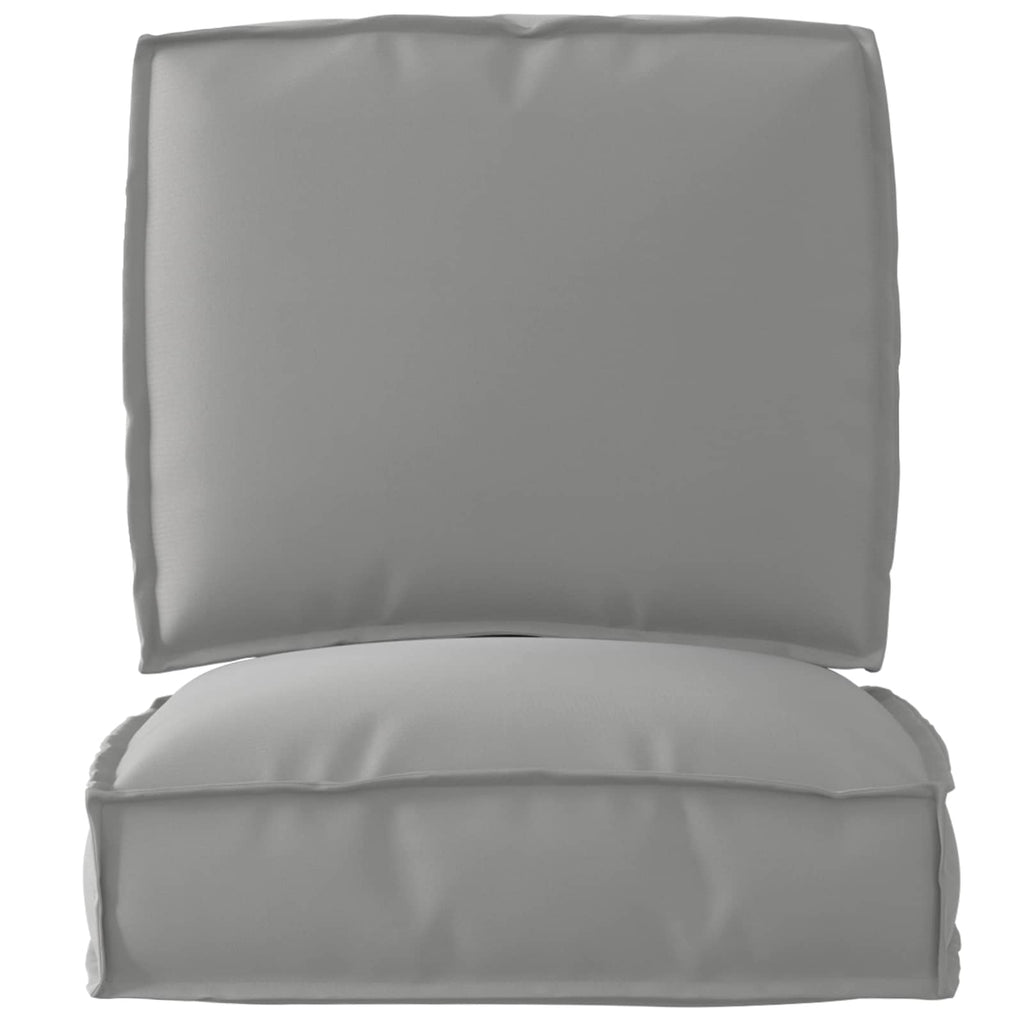 Set di Cuscini per Pallet 2 pcs Grigio