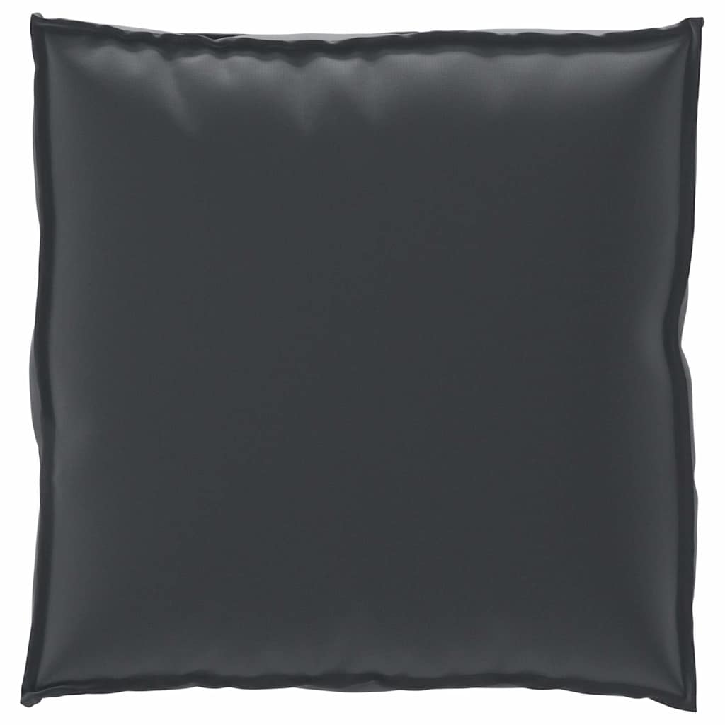 Set di Cuscini per Pallet 2 pcs Nero Tessuto Oxford