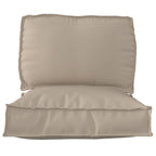 Set di Cuscini per Pallet 2 pcs Talpa Tessuto Oxford