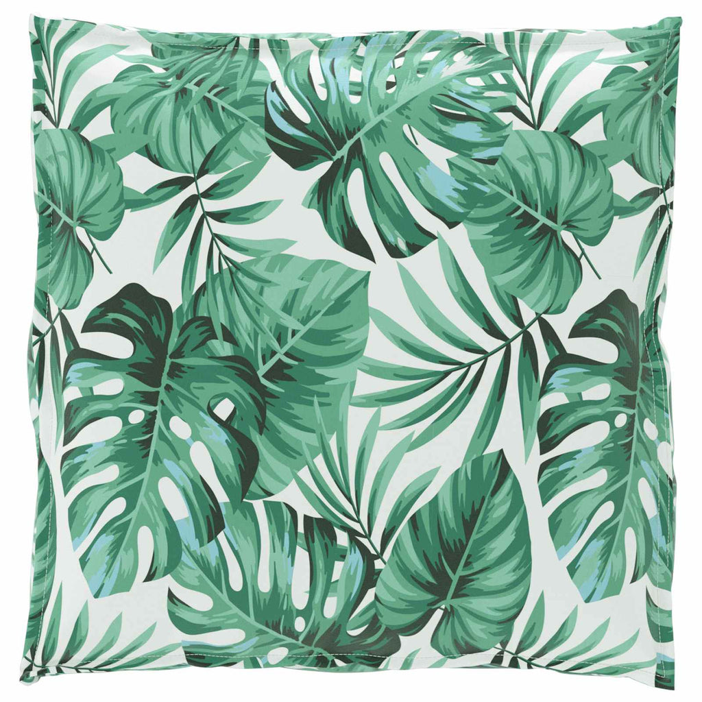 Set di Cuscini per Pallet Floreale 2 pcs Motivo Foglia Verde