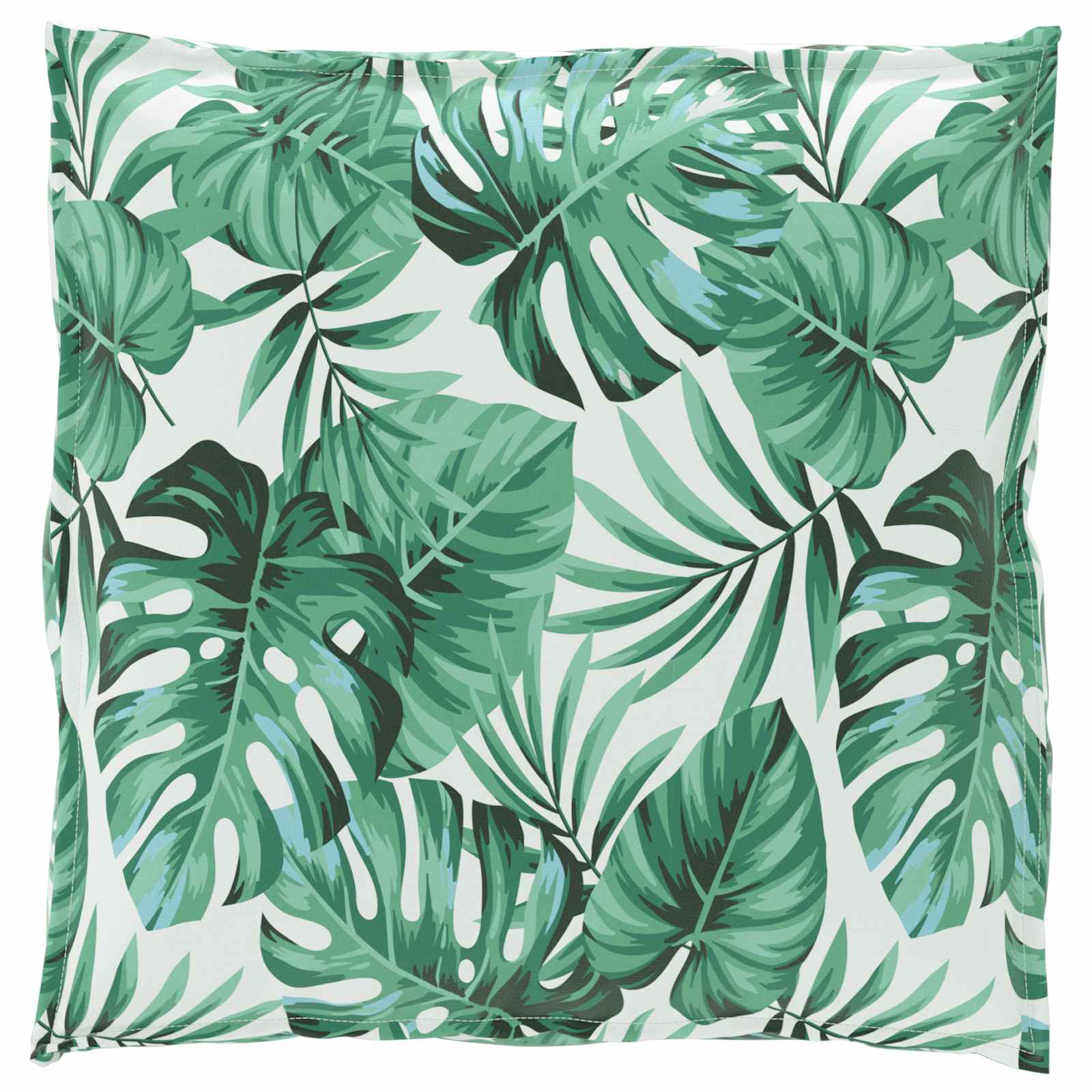 Set di Cuscini per Pallet Floreale 2 pcs Motivo Foglia Verde