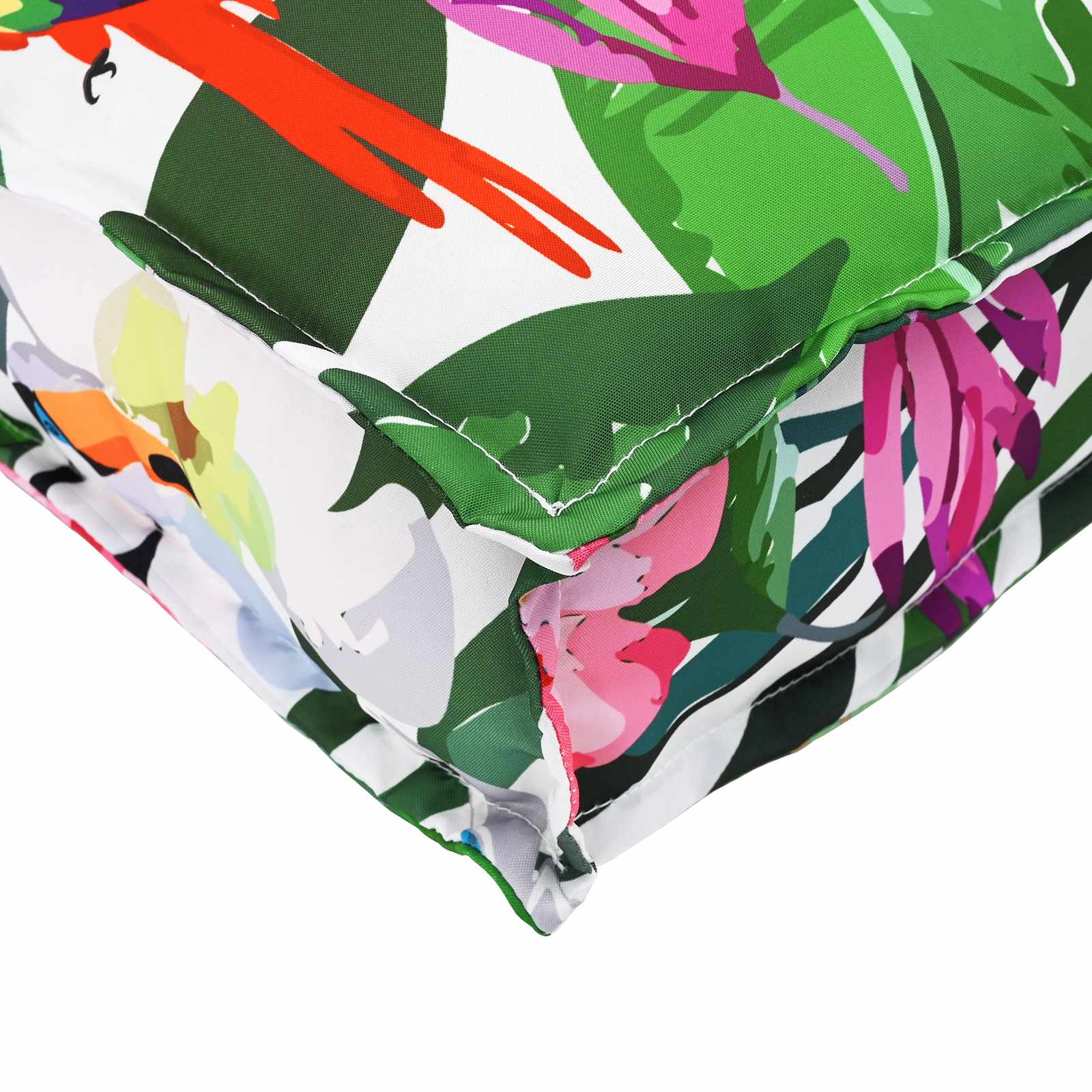 Set di Cuscini per Pallet Floreale 2 pcs Giungla Tropicale