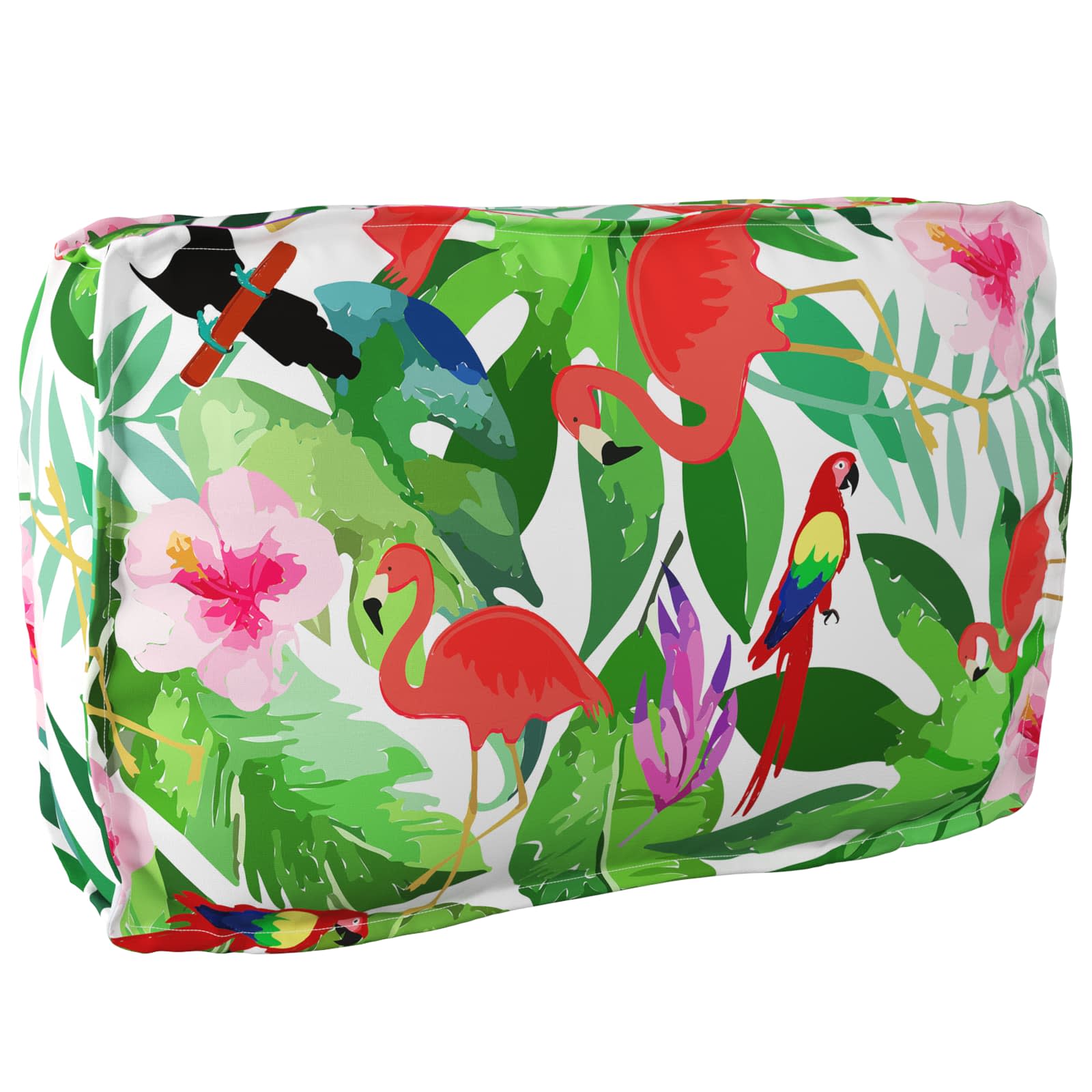 Set di Cuscini per Pallet Floreale 2 pcs Giungla Tropicale
