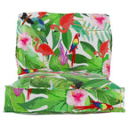 Set di Cuscini per Pallet Floreale 2 pcs Giungla Tropicale