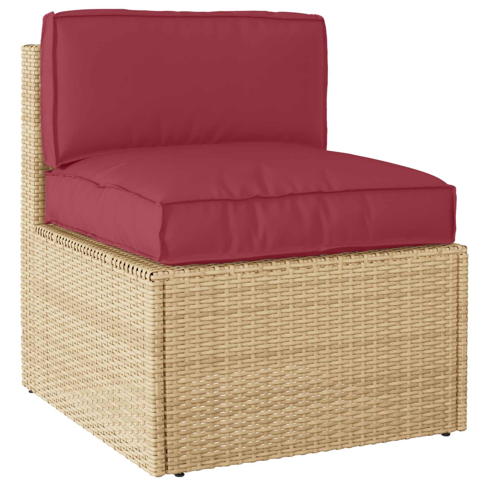 Set di Cuscini per Pallet 2 pcs Beige Tessuto Oxford