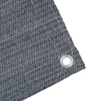 Tappeto da Tenda Blu e Grigio 350 x 250 cm Polietilene