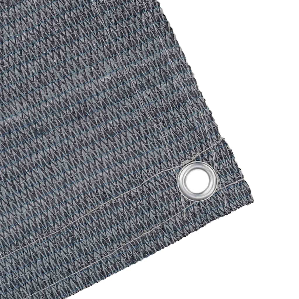 Tappeto da Tenda Blu e Grigio 350 x 250 cm Polietilene