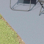 Tappeto da Tenda Blu e Grigio 400 x 400 cm Polietilene