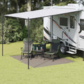 Tappeto da Tenda Grigio chiaro 300 x 250 cm Polietilene