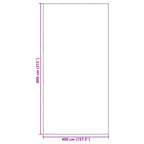 Tappeto da Tenda Grigio chiaro 800 x 400 cm Polietilene