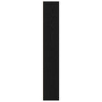 Libreria Rovere Nera 80x30x189 cm in Legno Multistrato