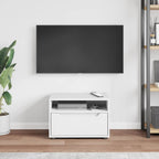 Mobile TV VISNES Bianco 60x40x38 cm in Legno Multistrato
