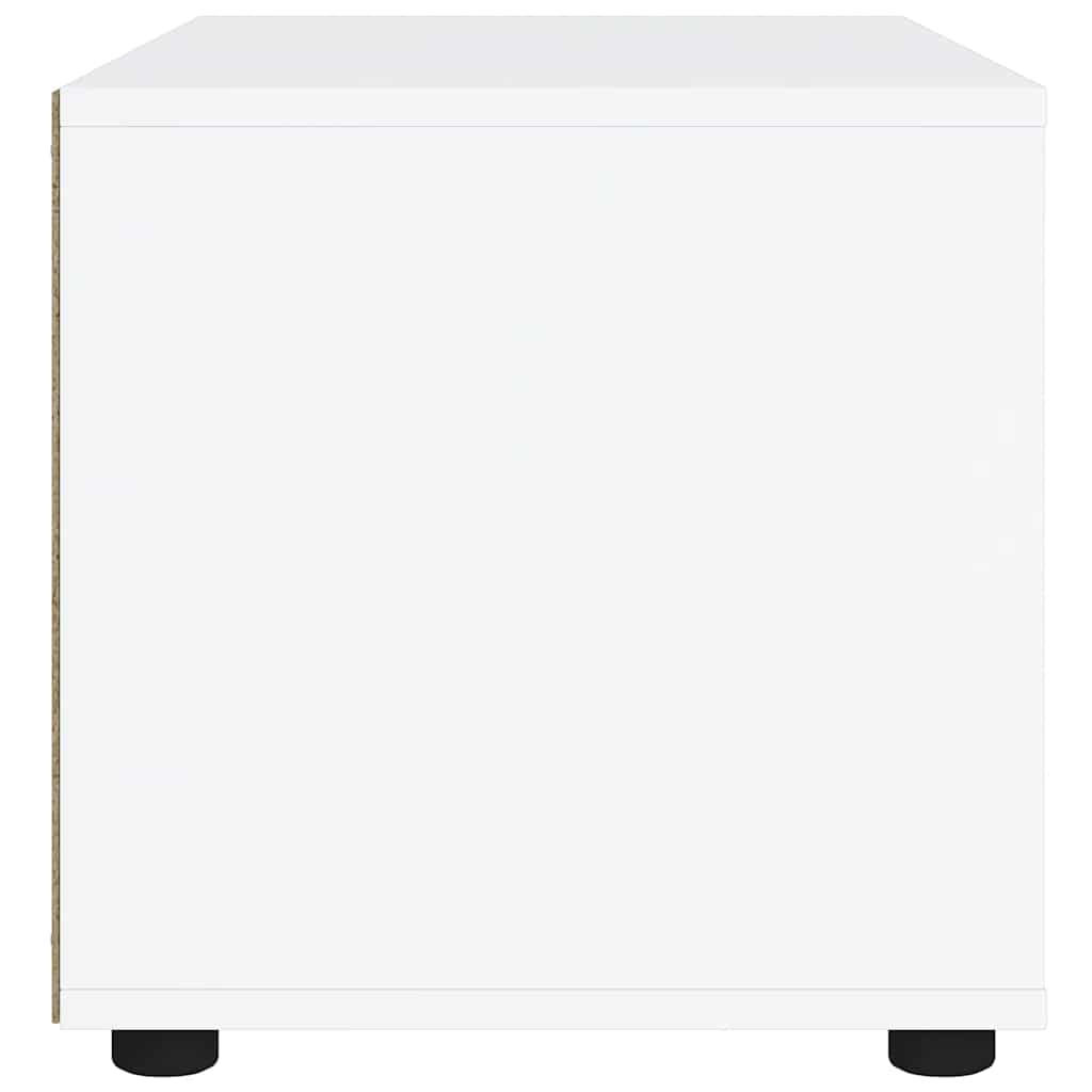 Mobile TV VISNES Bianco 60x40x38 cm in Legno Multistrato