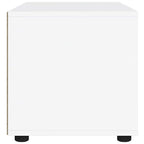 Mobile TV VISNES Bianco 60x40x38 cm in Legno Multistrato