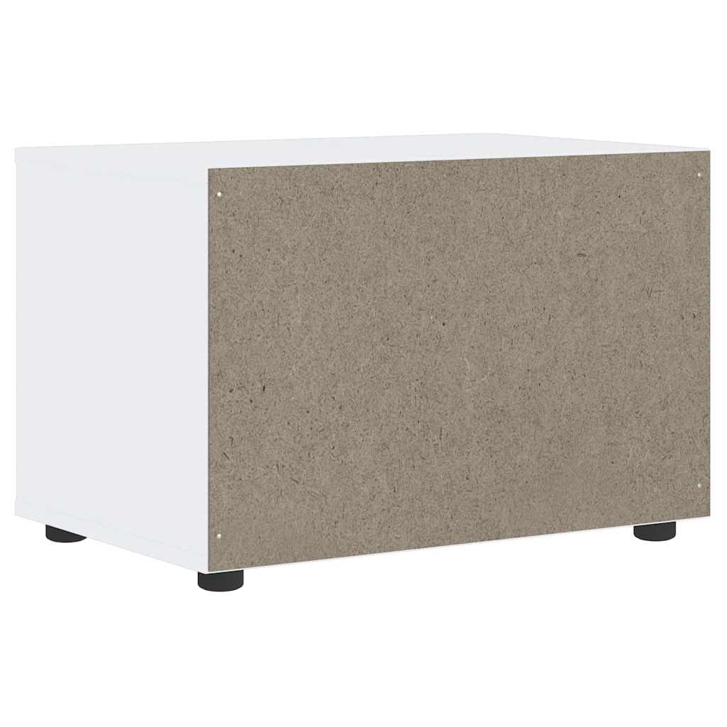 Mobile TV VISNES Bianco 60x40x38 cm in Legno Multistrato