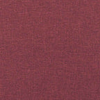 panchina con cuscino Rosso Vino 113 x 57 x 39 cm Tessuto
