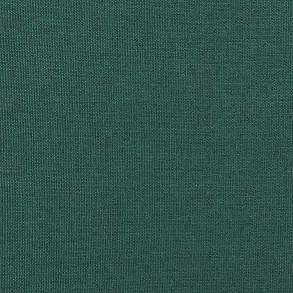 panchina con cuscino Verde Scuro 113 x 57 x 39 cm Tessuto