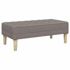 panchina con cuscino Talpa 113 x 57 x 39 cm Tessuto