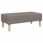panchina con cuscino Talpa 113 x 57 x 39 cm Tessuto