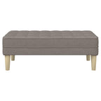 panchina con cuscino Talpa 113 x 57 x 39 cm Tessuto