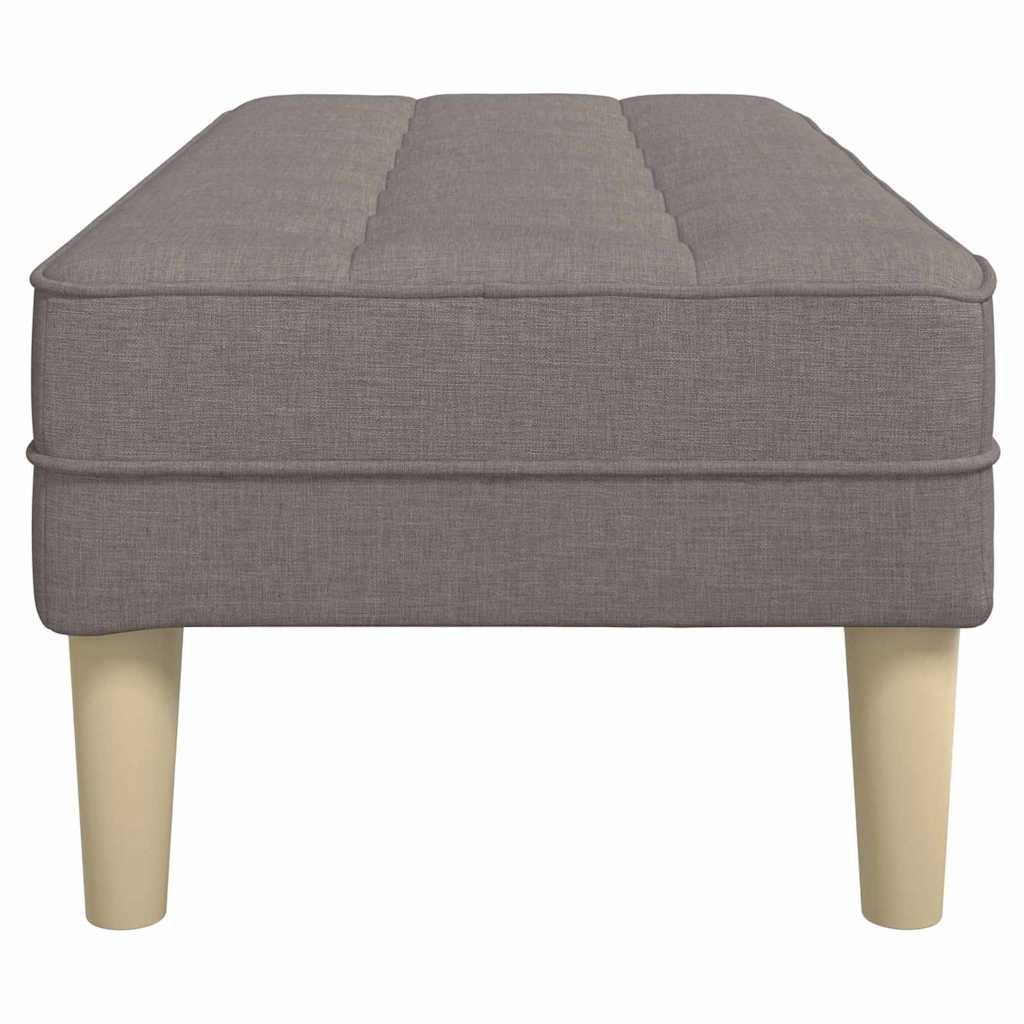 panchina con cuscino Talpa 113 x 57 x 39 cm Tessuto