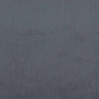 panchina con cuscino Grigio scuro 113 x 57 x 39 cm Velluto