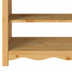 Tavolo consolle Drammen Rovere 89,5 x 37 x 73 cm Pino massello