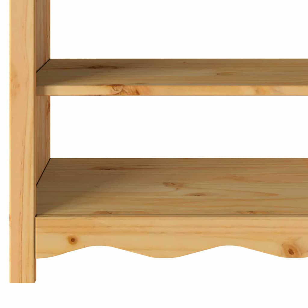 Tavolo consolle Drammen Rovere 89,5 x 37 x 73 cm Pino massello