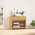 Tavolo consolle Drammen Rovere 89,5 x 37 x 73 cm Pino massello