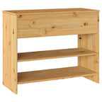 Tavolo consolle Drammen Rovere 89,5 x 37 x 73 cm Pino massello
