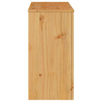 Tavolo consolle Drammen Rovere 89,5 x 37 x 73 cm Pino massello