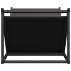 Rastrelliera per Legna da Ardere Nera 70x43x34,5 cm