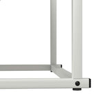 Rastrelliera per Legna da Ardere Bianca 70x43x34,5 cm