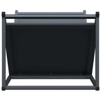 Rastrelliera per Legna da Ardere Antracite 70x43x34,5 cm