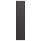 Rastrelliera per Legna da Ardere Nera 50x23x100 cm