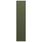 Rastrelliera per Legna da Ardere Verde Oliva 50x23x100 cm