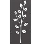 Rastrelliera per Legna da Ardere Nera 40x30x80 cm