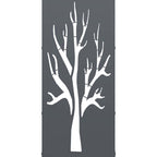 Rastrelliera per Legna da Ardere Antracite 40x30x80 cm