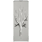 Rastrelliera per Legna da Ardere 40x30x80 cm in Acciaio Inox