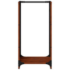 Rastrelliera per Legna da Ardere 40x30x80 cm in Acciaio Corten