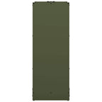 Rastrelliera per Legna da Ardere Verde Oliva 40x30x80 cm