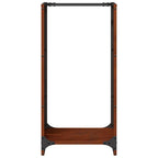 Rastrelliera per Legna da Ardere 40x30x80 cm in Acciaio Corten