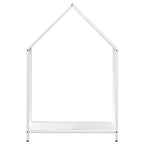 Rastrelliera per Legna da Ardere Bianca 60x25x90 cm