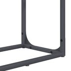 Rastrelliera per Legna da Ardere Antracite 60x25x100 cm