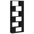 Set mobile TV Nero 80 x 24 x 186 cm Legno multistrato