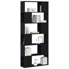 Set mobile TV Nero 80 x 24 x 186 cm Legno multistrato