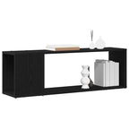 Set mobile TV Nero 100 x 24 x 63 cm Legno multistrato